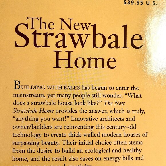 The New Strawbale Home by Wanek, Catherine Hardcover, Excellent Condition - Picture 4 of 14